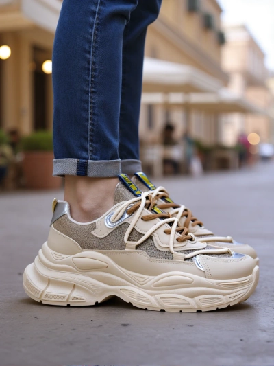Royalfashion Pantofi sport pentru femei pe o talpă groasă Teresii