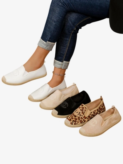 Espadrile ecologice din suede pentru femei Royalfashion Aroll