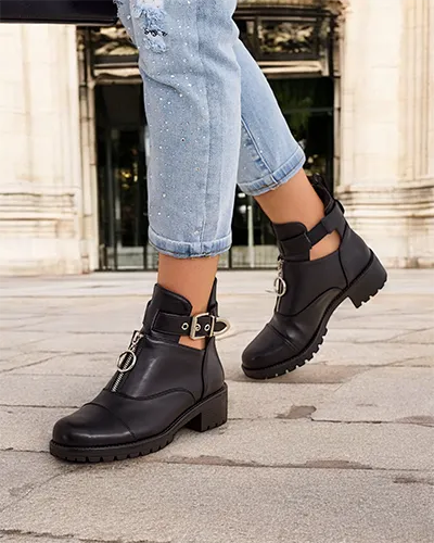 Bocanci de damă tip muncitor Royalfashion Komoves