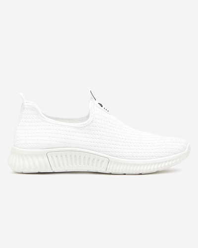 Pantofi sport slip-on dama albi Palomena - Incaltaminte