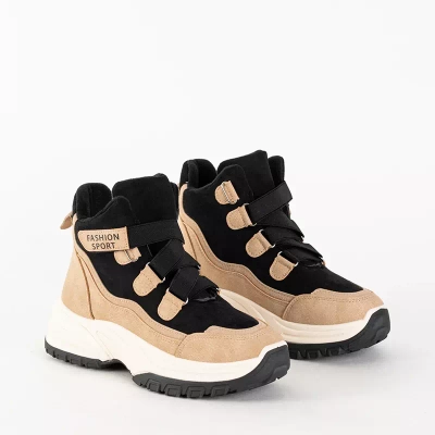 OUTLET Pantofi sport dama izolati maro Filippa - Incaltaminte