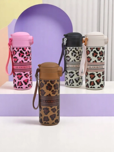 Royalfashion Cană termică cu cioc Glam Leo
