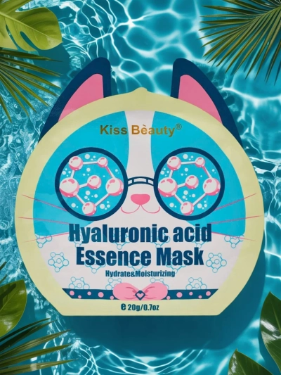 Mască facială tip șervețel cu acid hialuronic – hidratantă