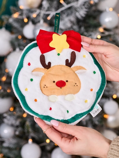 Royalfashion Prosoape de mână mini de Crăciun