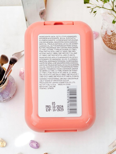 USHAS Fard de obraz compact culoarea Sweet Peach