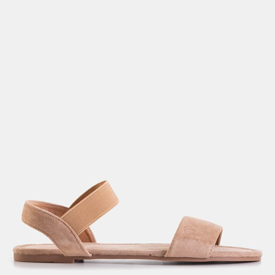 Sandale Sprandu din piele ecologică pentru femei maro - Încălțăminte