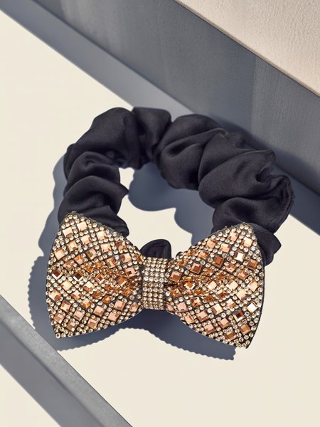 Royalfashion Elastic de păr cu fundiță decorativă Bellissa