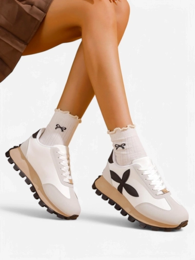 Royalfashion Sneakers sportive pentru femei pe o talpă mai groasă Aloqa