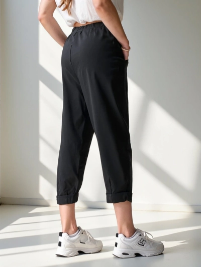 Pantaloni harem pentru femei Royalfashion din vizcoză