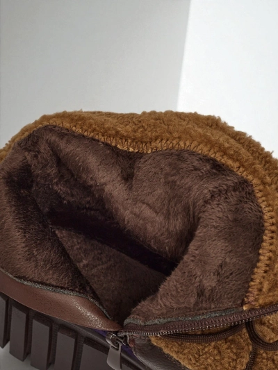 Botine workeri de damă cu blană Cindora