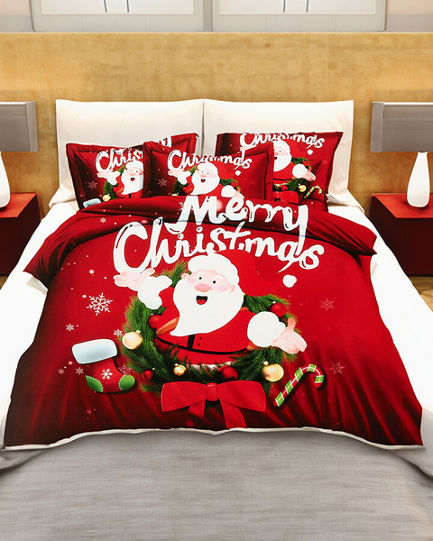 Royalfashion Set de lenjerie de pat cu model 200x220 set de 3-PART