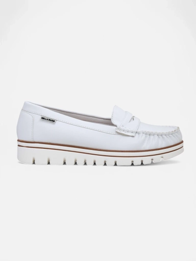 Mocasini Albi Eleganza Din Colecția De Primăvară