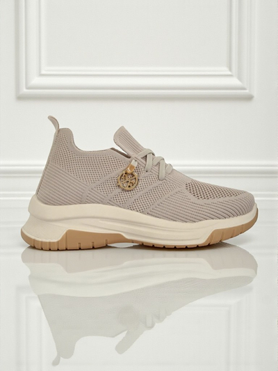 Damskie sneakersy Royalfashion Selene – wygodne białe buty na płaskiej podeszwie