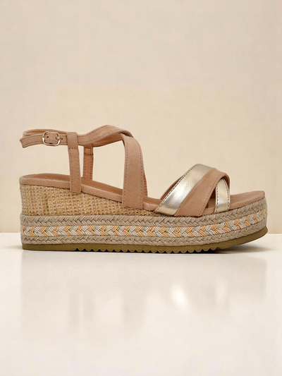 Royalfashion Sandale cu platformă pentru femei Eylaas
