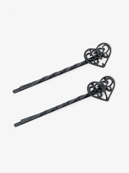 Royalfashion Agrafe de păr cu inimioare