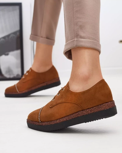 Pantofi de dama camel Rilly - Incaltaminte