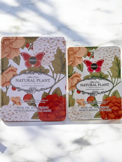 Plantă Naturală - Set de ser cu ceramide și mască cu trandafir 6g+36g x 10buc