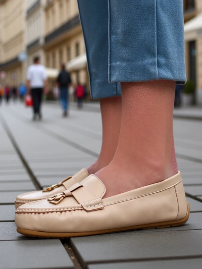 Mocasi mat ale femeilor Royalfashion Timmone