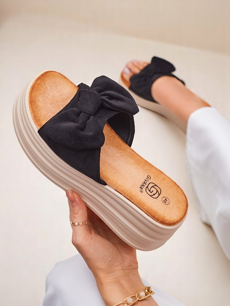 Royalfashion Papuci de damă cu platformă Givan