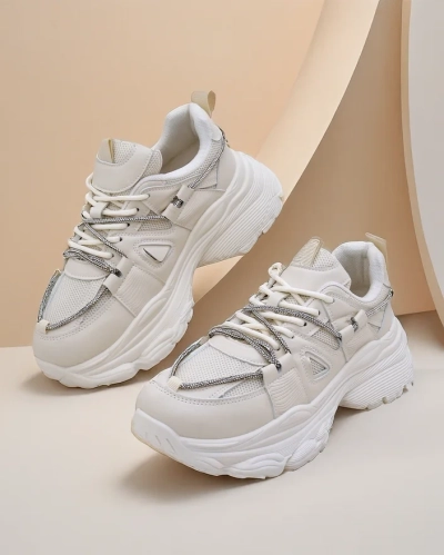 Royalfashion Pantofi sport pentru femei cu talpă groasă Reterri