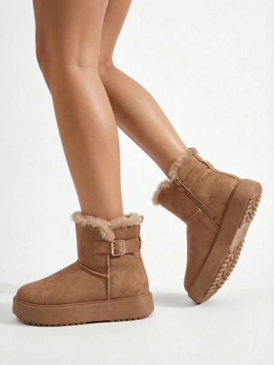 Royalfashion Kratke buti a'la snegovci ženske Winter Crest