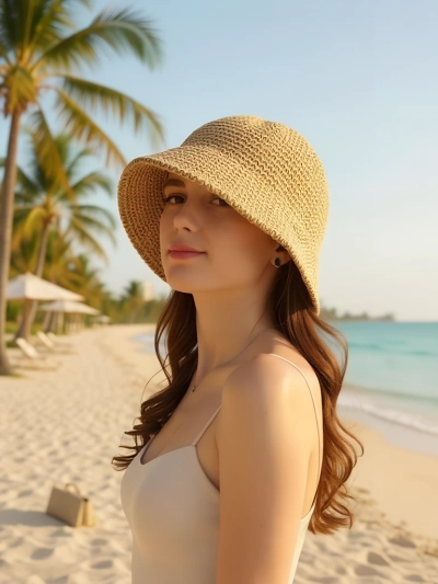 Royalfashion Pălărie de vară pentru femei Sandy Bloom