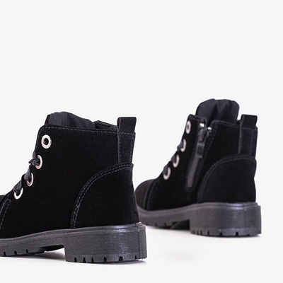 Cizme negre pentru copii Meveye - Încălțăminte