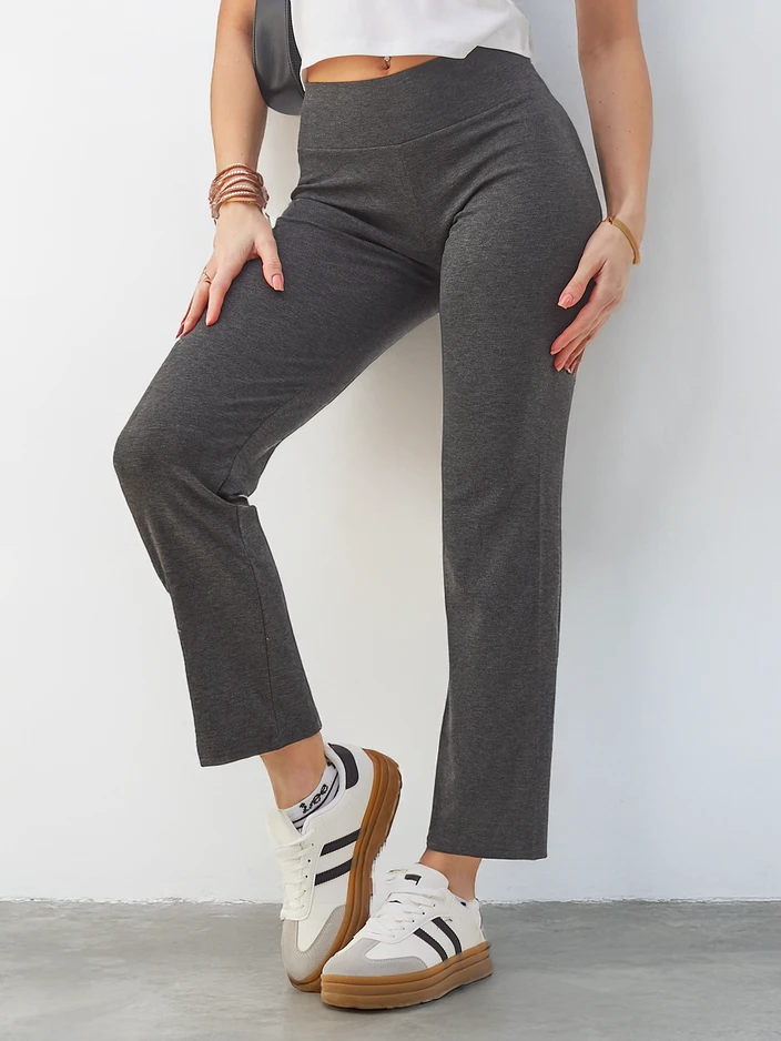 Royalfashion Leggings simple din bumbac pentru femei