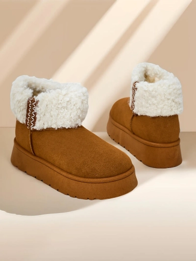 Ghete de zăpadă pentru femei Royalfashion cu blană Rovvoy