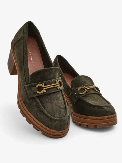 Royalfashion mocasini cu toc pentru femei Tollinge