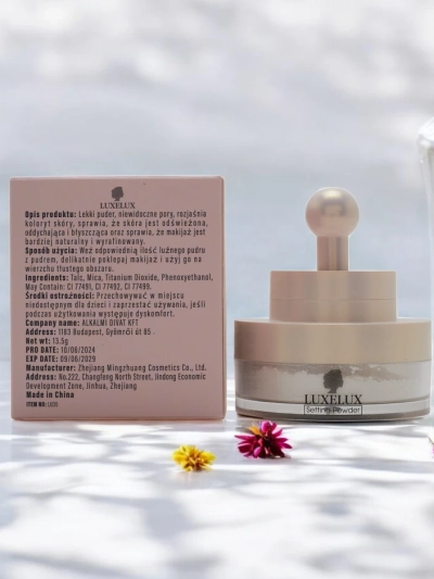 Luxelux Pudră Liberă cu Burete pentru Față 01 13.5 g
