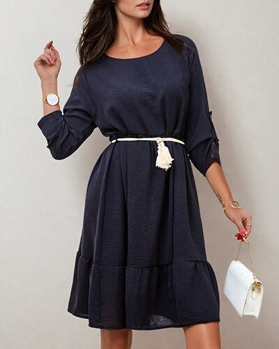 Royalfashion Rochie de damă până la genunchi