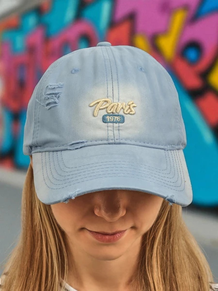 Royalfashion Cap with Brim Paris 1976