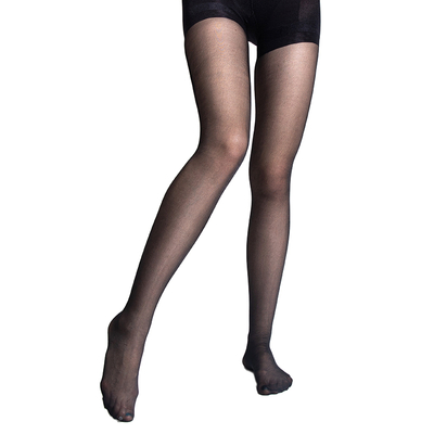 Colanți negri de damă subțiri din satin 20 DEN - Lenjerie intimă
