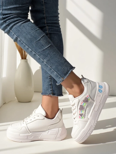 Sneakers pentru femei Royalfashion cu sclipici Samoles