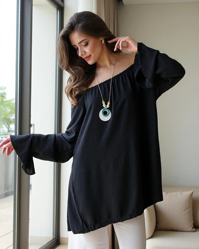 Bluză pentru femei Royalfashion în stil spaniol cu volane