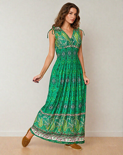 Royalfashion Rochie midi cu imprimeu pentru femei