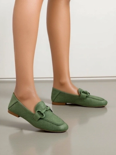 Royalfashion Loafers perforate pentru femei Laamba