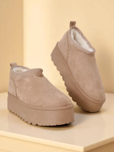 Royalfashion Cizme scurte pentru femei a'la cizme de zăpadă Ozozi