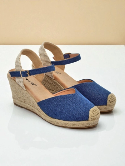 Royalfashion Sandale wedge pentru femei Solara Espadrille