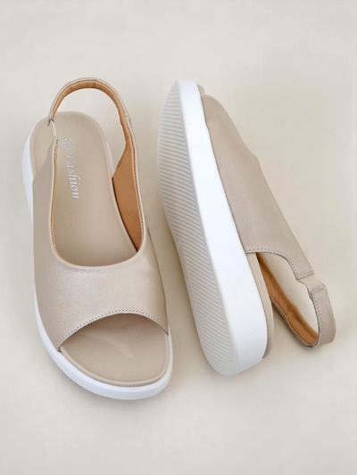 Royalfashion Sandale de damă cu talpă groasă Luna Shines