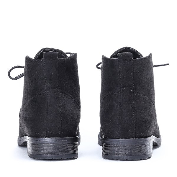 Czarne sztyblety Helen- Obuwie