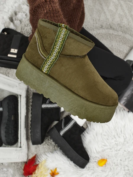 Cizme scurte de damă tip snowboots Althea
