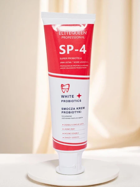 Pastă de dinți albitoare și hrănitoare