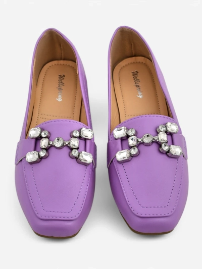 Loaferi pentru femei Royalfashion cu cristale Lecilla