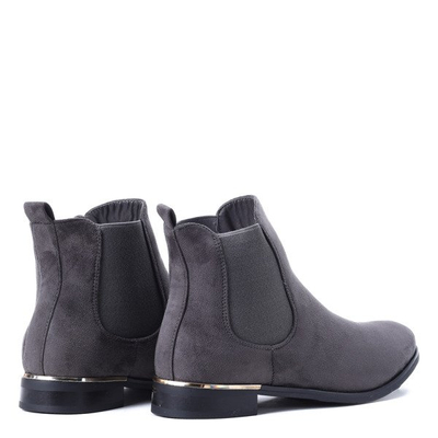 Szare sztyblety Lisa- Obuwie