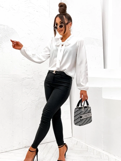 Bluză pentru femei Royalfashion cu fundiță
