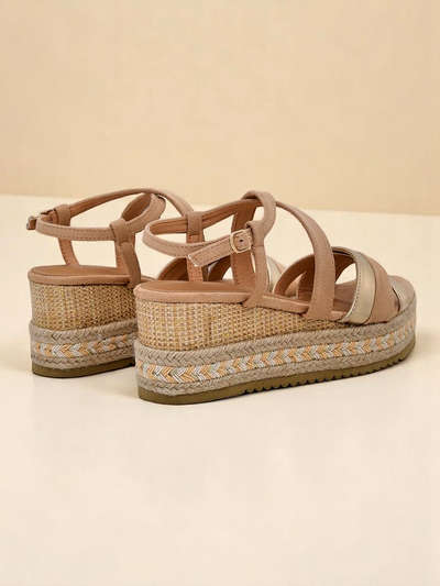 Royalfashion Sandale cu platformă pentru femei Eylaas
