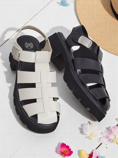 Royalfashion Sandale romane pentru femei Bratz