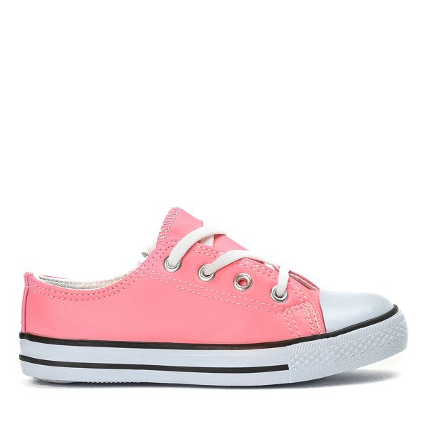 Dziecięce trampki w kolorze różowym Oxane - Obuwie